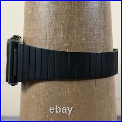 Vintage Seiko Men A966-4010 Black Tone Digital For Watch Parts Or Repair Only