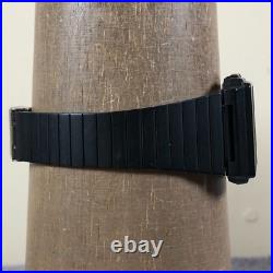 Vintage Seiko Men A966-4010 Black Tone Digital For Watch Parts Or Repair Only