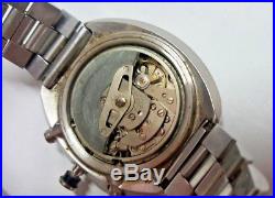 Vintage Seiko UFO 6138 0011 Automatic Chronograph watch AS IS Parts Repair Proj