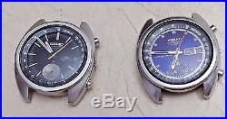 Vintage Seiko auto chronograph watch ref 6139 6010 6012 parts repair project lot