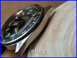 Vintage Sonora Aquatic Day-Date Diver Watch withAS 2066 Mvmt, Runs FOR PARTS/REPAIR