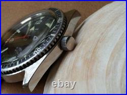 Vintage Sonora Aquatic Day-Date Diver Watch withAS 2066 Mvmt, Runs FOR PARTS/REPAIR