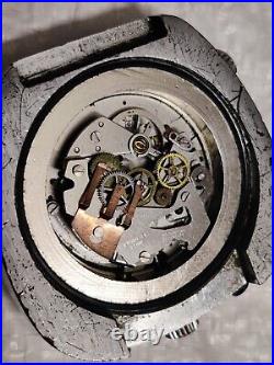 Vintage Sorna Bullhead GMT world time Mechanical Parts Repair missing pushers