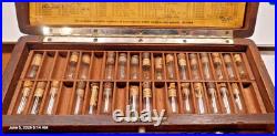 Vintage Swartchild & Co. Watchmakers Repair Watch Screws Set 49062n Vials & Box