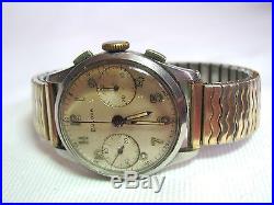 Vintage Swiss 17 Jewels 1951 Mens Bulova Wrist Watch for Parts or Repair