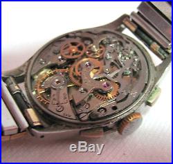 Vintage Swiss 17 Jewels 1951 Mens Bulova Wrist Watch for Parts or Repair