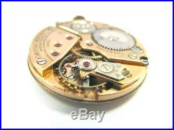 Vintage Swiss 1945 OMEGA 30mm Chronometer 30T2RG Mens Wristwatch Movement REPAIR