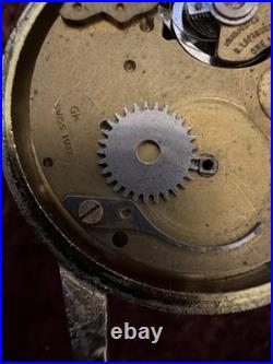 Vintage Swiss Cimier Sport 12 Telemeter stop-start chronograph Parts/Repair
