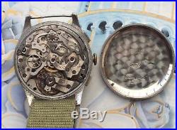 Vintage Swiss DOXA Chronograph Valjoux 22 For Parts/Repair
