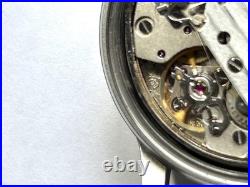 Vintage TUTIMA Flieger Chronograph Valjoux 7760 Manual Watch For Parts Repair Vintage TUTIMA Flieger Chronograph Valjoux 7760 Manual Watch For Parts Repair