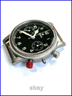Vintage TUTIMA Flieger Chronograph Valjoux 7760 Manual Watch For Parts Repair Vintage TUTIMA Flieger Chronograph Valjoux 7760 Manual Watch For Parts Repair