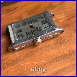 Vintage Tavannes Cal. 068 Luminous Dial Art Deco Wristwatch Runs PARTS / REPAIR Vintage Tavannes Cal. 068 Luminous Dial Art Deco Wristwatch Runs PARTS / REPAIR
