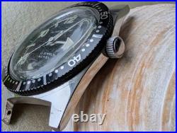 Vintage'The Florida Frogman' 20 ATM Diver withAS 1701 Mvmt, Runs FOR PARTS/REPAIR