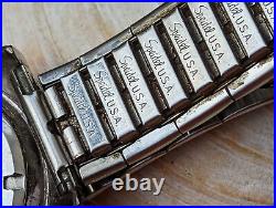 Vintage Tiara Aqua-Guard 660 Diver Watch withPatina, Runs Strong FOR PARTS/REPAIR