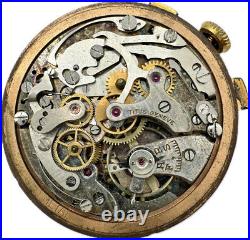 Vintage Titus Mechanical Men's Wristwatch Movement Landeron 48 for Repair