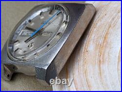 Vintage Tressa Day-Date Watch withDivers All SS Case, ETA 2788 FOR PARTS/REPAIR