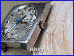 Vintage Tressa Day-Date Watch withDivers All SS Case, ETA 2788 FOR PARTS/REPAIR