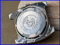 Vintage Tressa Day-Date Watch withDivers All SS Case, ETA 2788 FOR PARTS/REPAIR