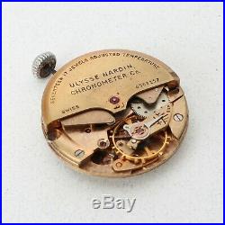 Vintage Ulysse Nardin Automatic Chronometer Movement Parts Repairs Spares
