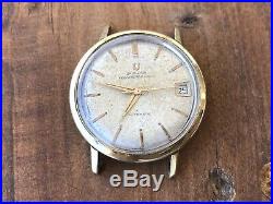 Vintage Universal Geneve Polerouter Micro Rotor Automatic For Parts Or Repair