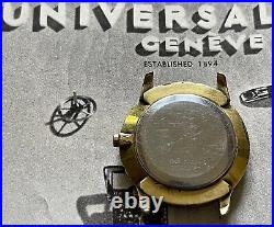 Vintage Universal Geneve running caliber 42 watch movement 1960s parts or repair