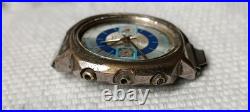 Vintage Valjoux 7733 Manual Wind Chronograph Swiss Watch For Repair Or Parts