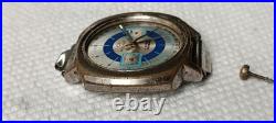 Vintage Valjoux 7733 Manual Wind Chronograph Swiss Watch For Repair Or Parts