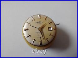 Vintage Vulcain Alarm Watch Movement For Parts or Repair