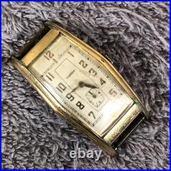 Vintage Waltham Curvex Women Mechanical Wind For Watch Parts Or Repair Only