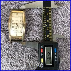 Vintage Waltham Curvex Women Mechanical Wind For Watch Parts Or Repair Only