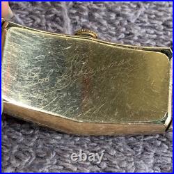 Vintage Waltham Curvex Women Mechanical Wind For Watch Parts Or Repair Only