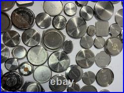 Vintage Watch Case Backs Lot Bulova Accutron Seiko Elgin Gruen Wittnauer Repair