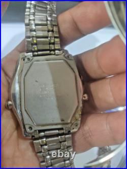 Vintage Watch Digital /seiko /casio/alba For Parts Repair Only
