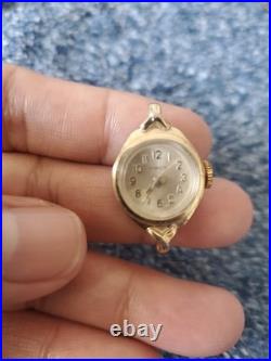 Vintage Watch Heads Lot of 20-10K RGP Gold, Caravelle, Solar Swiss, Parts &Repairs