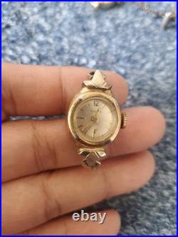 Vintage Watch Heads Lot of 20-10K RGP Gold, Caravelle, Solar Swiss, Parts &Repairs