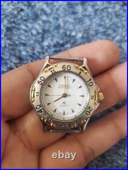 Vintage Watch Heads Lot of 20-10K RGP Gold, Caravelle, Solar Swiss, Parts &Repairs