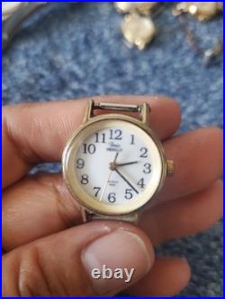 Vintage Watch Heads Lot of 20-10K RGP Gold, Caravelle, Solar Swiss, Parts &Repairs