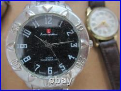 Vintage Watch Lot 16 Timex Elgin Guess Hamilton Boss Parts Repair Mixed