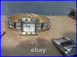 Vintage Watch Lot 16 Timex Elgin Guess Hamilton Boss Parts Repair Mixed