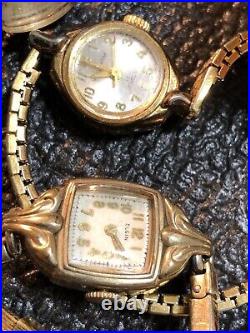 Vintage Watch Lot (50)Repair/Parts Tissot, Wittnauer, Bulova, Hamilton, Dior, Seiko