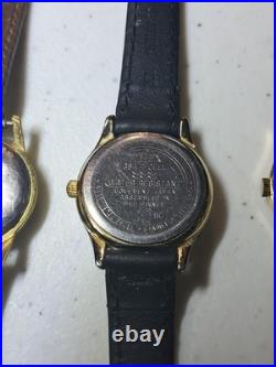 Vintage Watch Lot 9 pcs Timex Seiko Gubelin Lorus Carriage For Parts Repair