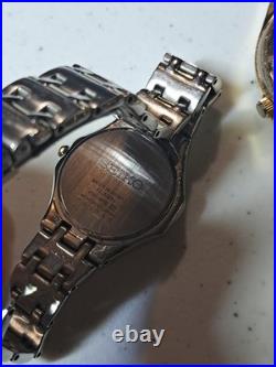 Vintage Watch Lot 9 pcs Timex Seiko Gubelin Lorus Carriage For Parts Repair