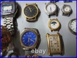 Vintage Watch Lot Aqualight and More Parts Or Repair