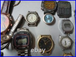Vintage Watch Lot Aqualight and More Parts Or Repair