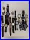 Vintage Watch Lot Mixed Brands Accutron Timex IZOD Geoffrey Beene Parts Repair