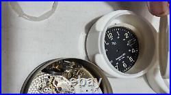 Vintage Watch Lot Parts Repair Benrus, Illinois Movements & Parts 4 Scrap T1