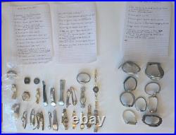 Vintage Watch Lot Parts Repair Working -34 Total Please Read -seiko Movado