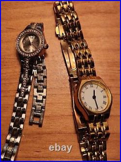 Vintage Watch Lot Repair Parts Work Gruen Lucerne Bulova