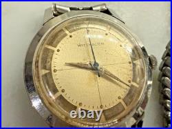 Vintage Watch Lot Seiko Bulova Timex Wittnauer Parts Repair