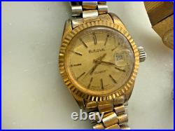 Vintage Watch Lot Seiko Bulova Timex Wittnauer Parts Repair